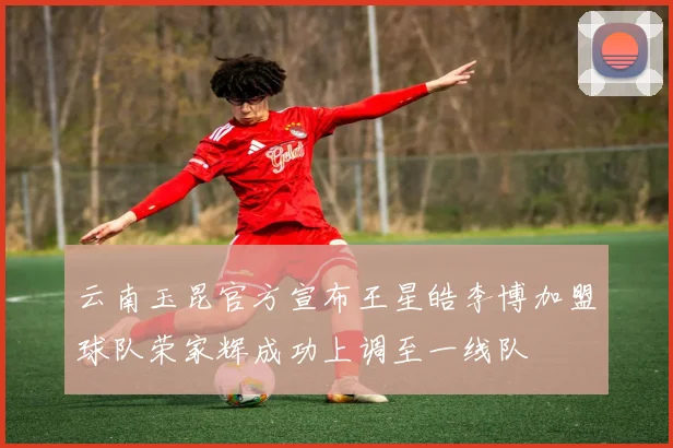 云南玉昆官方宣布王星皓李博加盟球队荣家辉成功上调至一线队