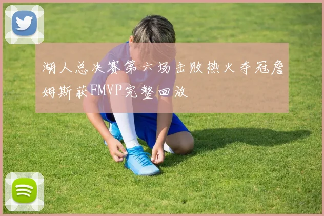 湖人总决赛第六场击败热火夺冠詹姆斯获FMVP完整回放